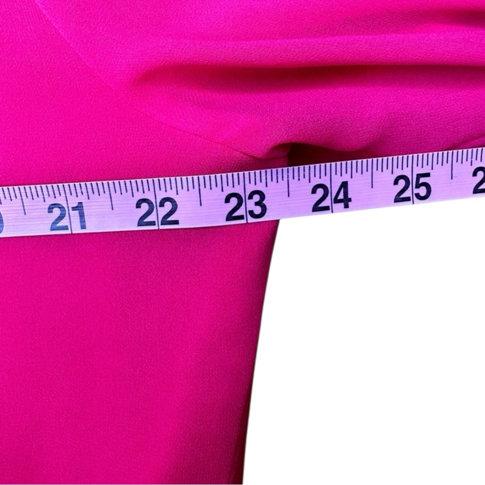 Haute Hippie Hot Pink Blouse Size M - Picture 7 of 8